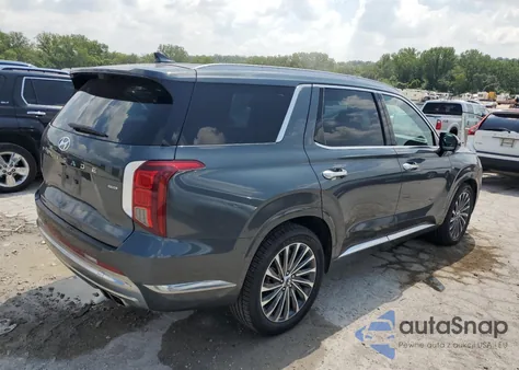 2023 Hyundai Palisade Calligraphy из США, поврежденный, VIN KM8R7DGEXPU514593